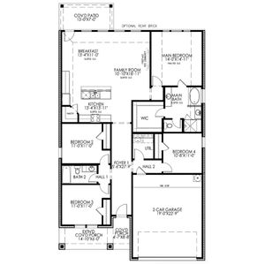 New construction Single-Family house 808 Tesslynn Ave, Godley, TX 76044 plan The Elm - image 7
