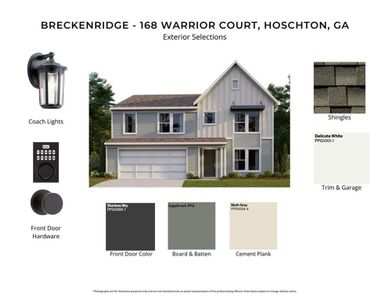 New construction Single-Family house 168 Warrior Ct, Hoschton, GA 30548 - image