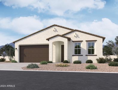 New construction Single-Family house 7606 W Smoketree Drive, Peoria, AZ 85383 Larkspur- photo 0