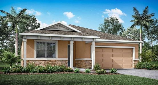 New construction Single-Family house 2689 Sweet Acacia Drive, Clermont, FL 34711 Caledon- photo 0