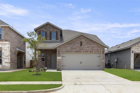 New construction Single-Family house 1617 Edgeway Drive, Aubrey, TX 76227 Maple- photo 0