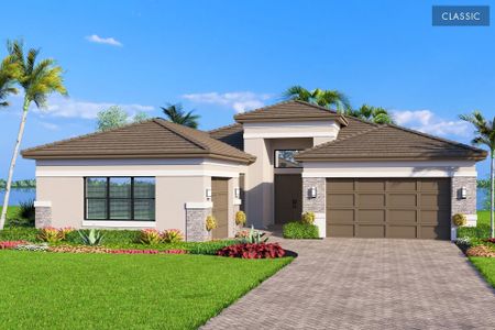 New construction Single-Family house 12320 Sw Calm Pointe Ct, Port St. Lucie, FL 34987 plan Caroline II - image