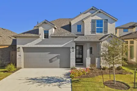 New construction Single-Family house 244 Basket Flower Lp, Kyle, TX 78640 plan McLaren - image