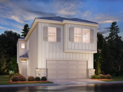 New construction Townhouse house 1103 Cedar Place Ln, Missouri City, TX 77459 plan The Mason (S140) - image