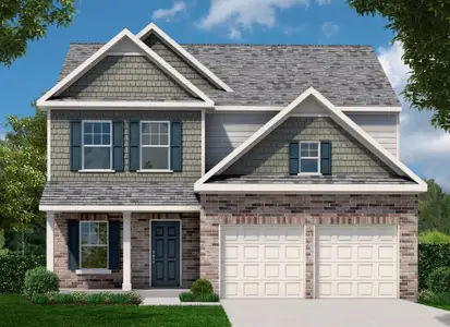 New construction Single-Family house 3844 Ball Ground Hwy, Canton, GA 30114 plan Mayfield - image