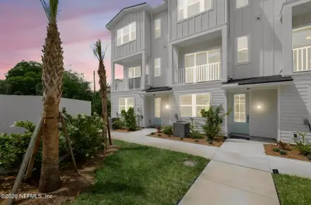 New construction Townhouse house 22 N Beach Wy, Jacksonville Beach, FL 32250 plan Haven - image