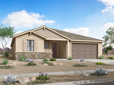New construction Single-Family house 18525 W Tohono Dr, Goodyear, AZ 85338 plan Harbor - image