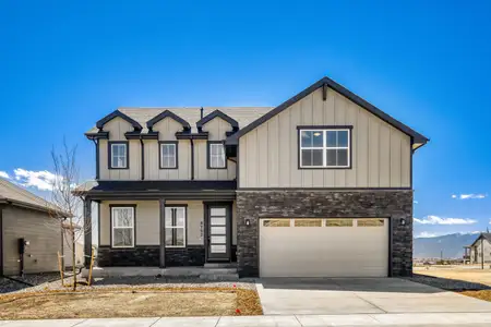 New construction Single-Family house 8702 Long Beach Ter, Colorado Springs, CO 80908 plan C426 - image