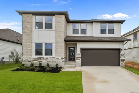New construction Single-Family house 8328 Rocket Vw, San Antonio, TX 78263 plan Howard - image