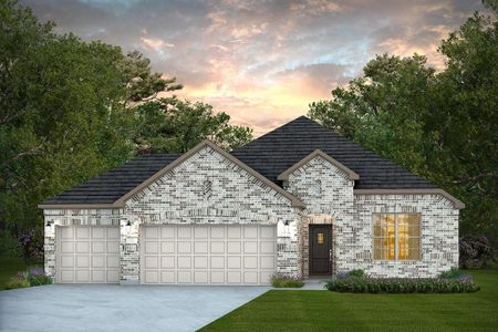 New construction Single-Family house 439 Turtle Creek Drive, Dayton, TX 77535 Richmond- photo 0