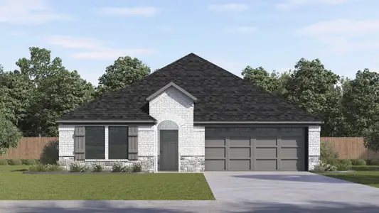 New construction Single-Family house 2028 Willow Drift St, Celina, TX 75009 plan Violet - image