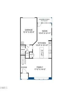 New construction Townhouse house 1433 Goldsboro Ave, Sanford, NC 27330 plan Denville - image 5