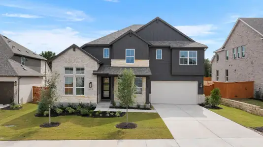 New construction Single-Family house 217 Luttrell Ln, Liberty Hill, TX 78642 plan Nelson - image
