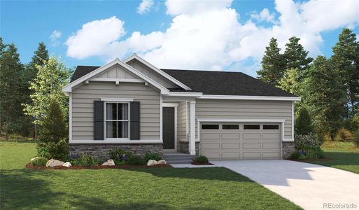 New construction Single-Family house 4643 Short Horn Drive, Johnstown, CO 80534 - photo 0