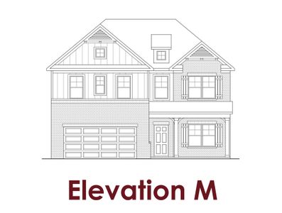 New construction Single-Family house 909 Hawkins Creek Dr, Jefferson, GA 30549 plan Canyon - image