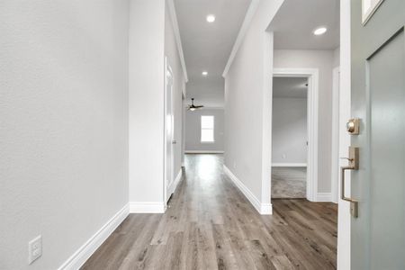 Open concept with Vinyl Plank floors