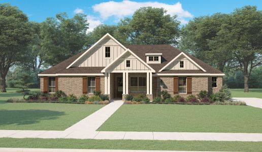 New construction Single-Family house 132 Swan Lake Dr, Waxahachie, TX 75165 plan Verona - image