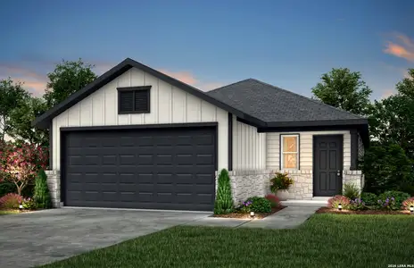 New construction Single-Family house 2951 Water Lotus, New Braunfels, TX 78130 plan Taft - image