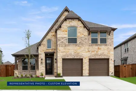 New construction Single-Family house 1618 Emerald Bay Ln, Wylie, TX 75098 plan Caroline 2F - image