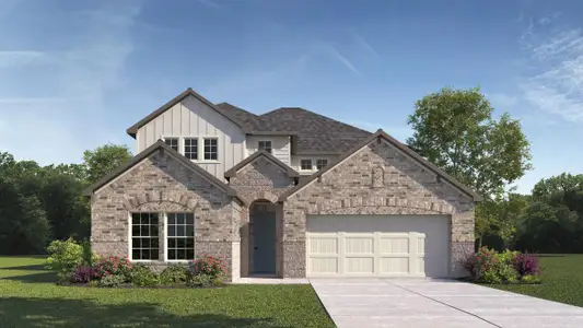 New construction Single-Family house 437 Eagle Canyon Dr, Leander, TX 78641 plan The Parker - image