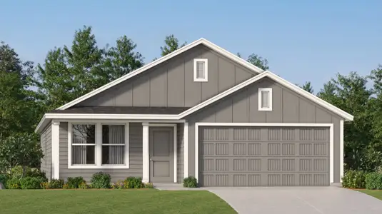 New construction Single-Family house 410 Nicholas Rd, Wharton, TX 77488 plan Newlin - image