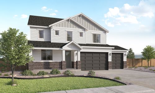 New construction Single-Family house 487 Grand Summit Dr, Monument, CO 80132 plan Hayden - image