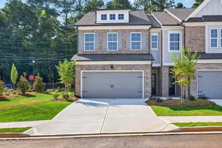 New construction Townhouse house 149 Windsor Park Ct, Jefferson, GA 30549 - image