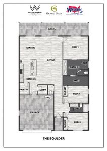 New construction Single-Family house Gainesville, FL 32607 plan Boulder - image 3