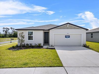 New construction Single-Family house 1752 Forest Run Ln, Auburndale, FL 33823 Bluebell- photo 0