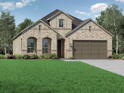 New construction Single-Family house 1005 Teakmill Trl, San Marcos, TX 78666 Amberley- photo 0