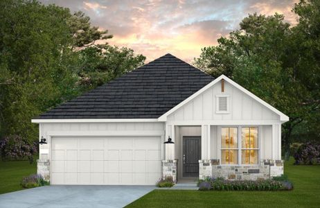 New construction Single-Family house 8632 Jam Session Dr, Montgomery, TX 77316 plan Oakmont - image
