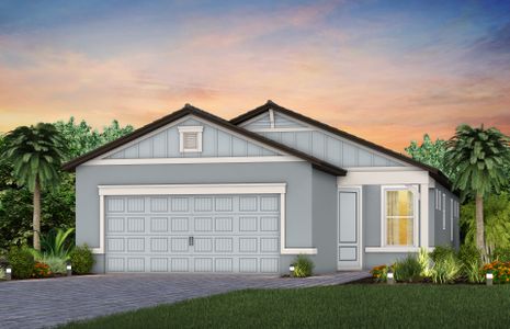New construction Single-Family house 12416 Adobe St, Parrish, FL 34219 plan Contour - image