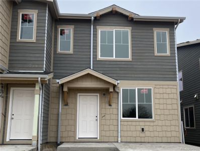 New construction Duplex house 290 Scaup Ln, Johnstown, CO 80534 Congaree- photo 0