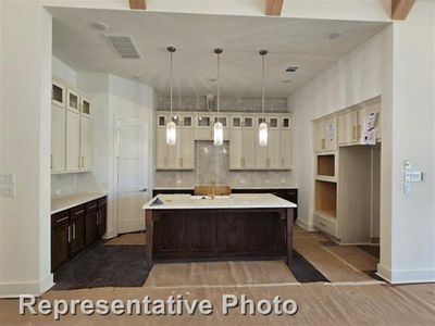 New construction Single-Family house 27015 W Rustlers Bnd, Magnolia, TX 77316 Surrey Plan- photo 5 5