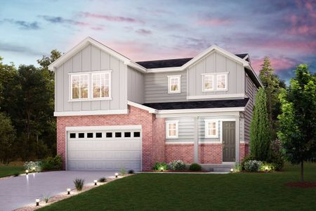 New construction Single-Family house 854 Harvard St, Johnstown, CO 80534 plan Fraser - image