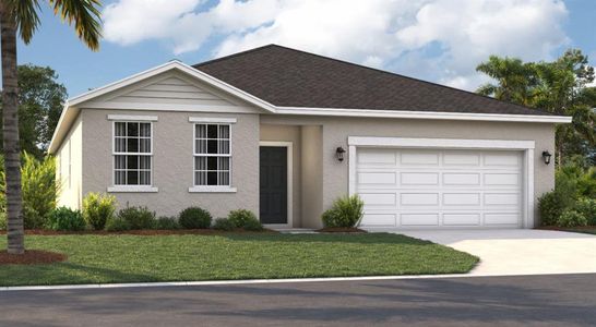 New construction Single-Family house 428 Eventide Ave, Mascotte, FL 34753 plan The Webber - image