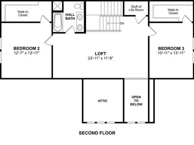 The Munich ESP floor plan by K. Hovnanian Homes. 2nd Floor Shown. *Prices, plans, dimensions, features, specifications, materials, and availability of homes or communities are subject to change without notice or obligation.