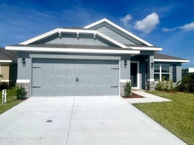 New construction Single-Family house 1225 Kylar Dr Ne, Palm Bay, FL 32907 plan Plan 2200 - image