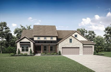 New construction Single-Family house 228 Yaklin Dr, Liberty Hill, TX 78642 Leighton- photo 0