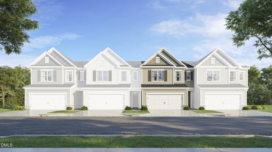 New construction Townhouse house 1214 Constellation Cir, Durham, NC 27703 - image