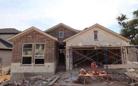 New construction Single-Family house 236 Bluff Creek Ln, Georgetown, TX 78628 Acacia- photo 1 1