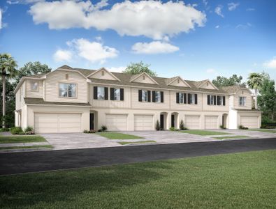 New construction Townhouse house 32102 Eastern Redbud Br, San Antonio, FL 33576 The St Sebastian- photo 0