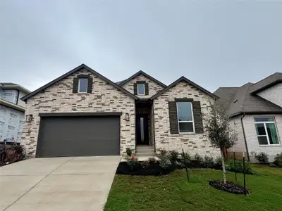 New construction Single-Family house 209 Wild Lily Trl, Georgetown, TX 78628 plan Surrey - image