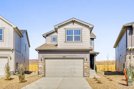 New construction Single-Family house 8922 Blue Feather Lp, Colorado Springs, CO 80908 plan Elm - image