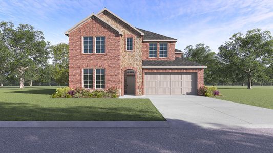 New construction Single-Family house 445 Breeds Hill Rd, Little Elm, TX 75068 ENGLEWOOD- photo 0