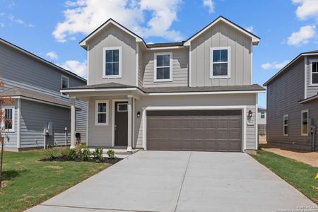 New construction Single-Family house 14710 Prairie Clover, San Antonio, TX 78253 Rustic View- photo 0