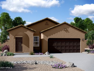 New construction Single-Family house 24118 W Hidalgo Avenue, Buckeye, AZ 85326 - photo 0