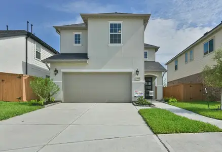 New construction Single-Family house 30302 Ruby Forest Ct, Magnolia, TX 77354 plan 3069 Elevation A - image