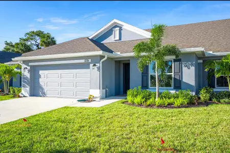New construction Single-Family house 8605 Giovanni Ave, Fort Pierce, FL 34951 plan 1658 Villa - image