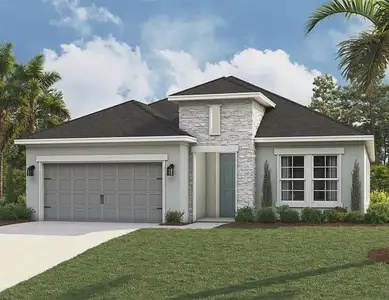 New construction Single-Family house 7732 Ocean Spray, Palmetto, FL 34221 plan Southampton - image